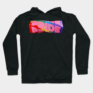 Pride Rainbow Flag Abstract Hoodie